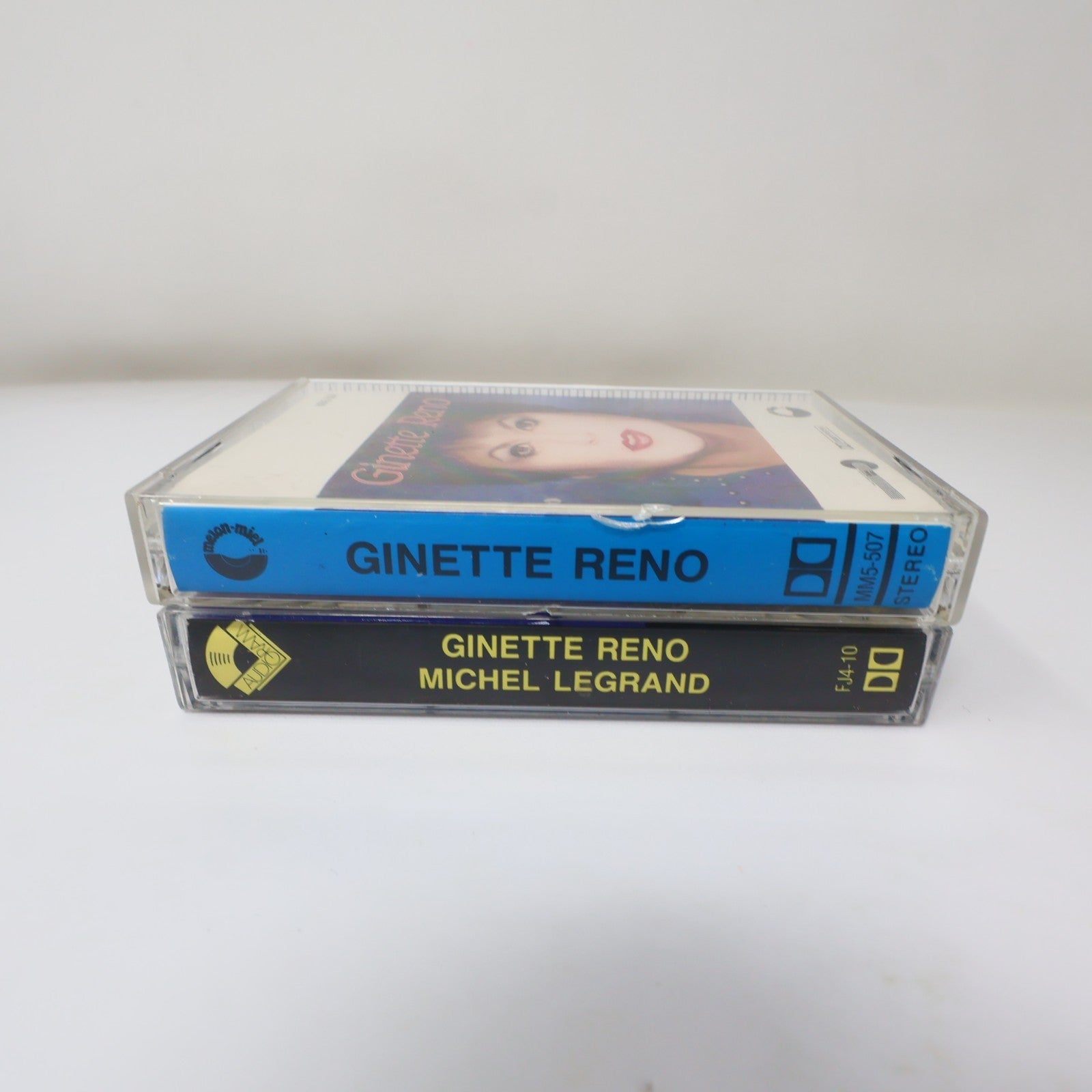 Ginette Reno/Michel Legrand Lot 2 Cassettes Paris Québec/Chanter l'Amour/Yentl
