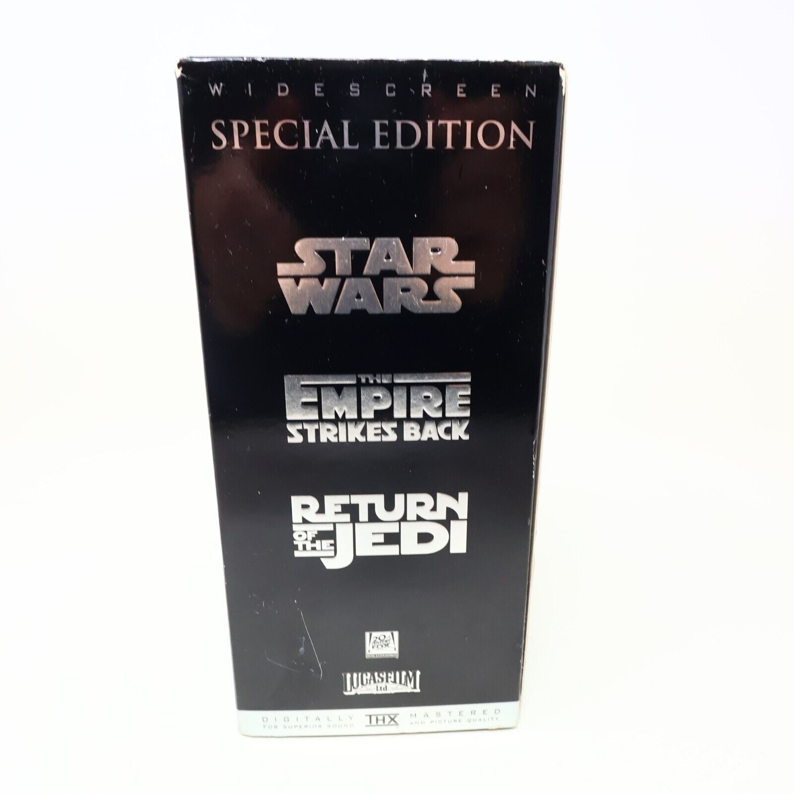 Star Wars Trilogy VHS Special Platinum Widescreen Edition Tested Fox Video 1997