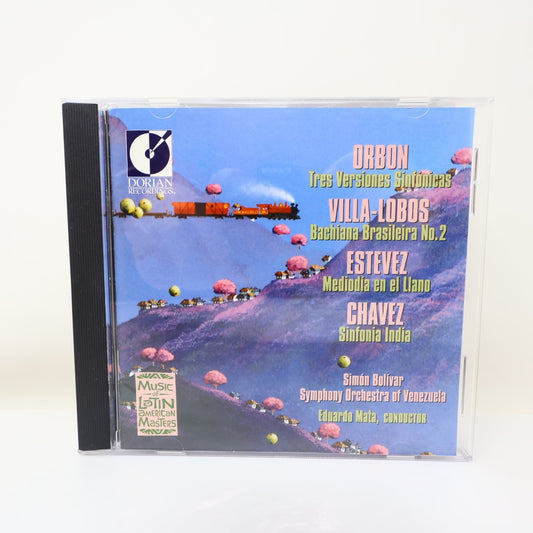 Music of Latin American Masters Orbon Villa-Lobos Estevez Chavez CD Dorian 1994
