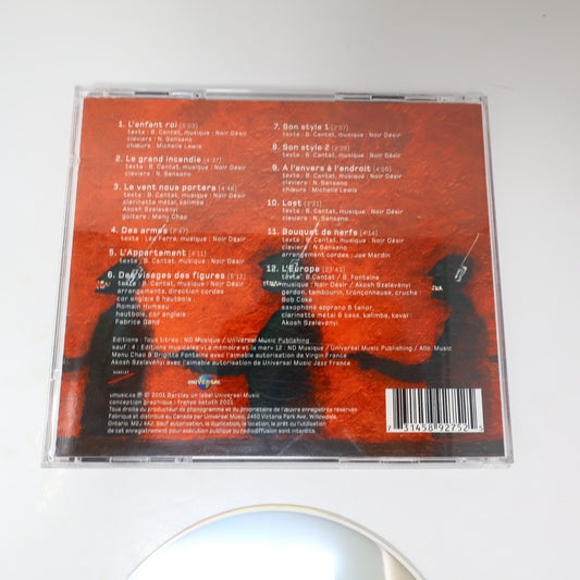 Noir Désir Des Visages des Figures CD L'Enfant Roi/Le Grand Incendie/Son Style 1