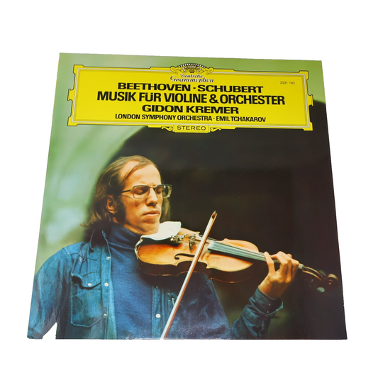 Gidon Kremer Musik Für Violine & Orchester Beethoven / Schubert Record  2531 193