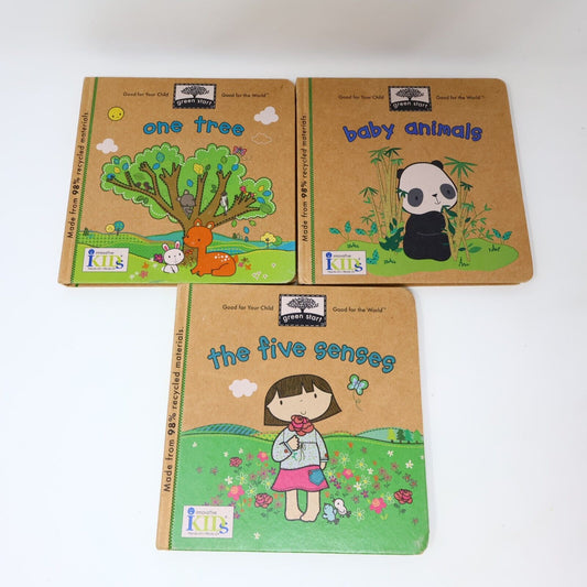 Lot 3 Books Green Start Innovative Kids Youngs Children's Ecology 2009 2000s HC
