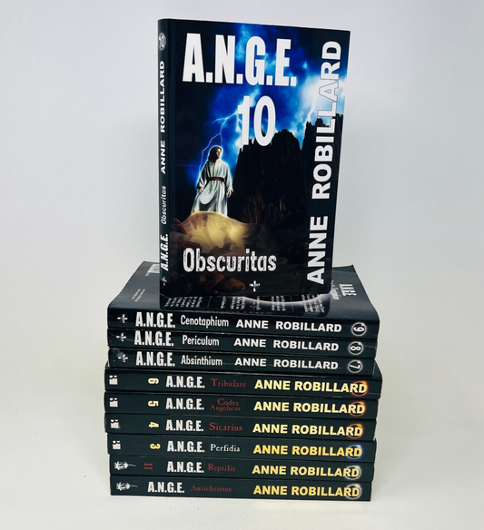 A.N.G.E #1-10 Série Complète Anne Robillard Antichristus Ange Lot de 10 Livres