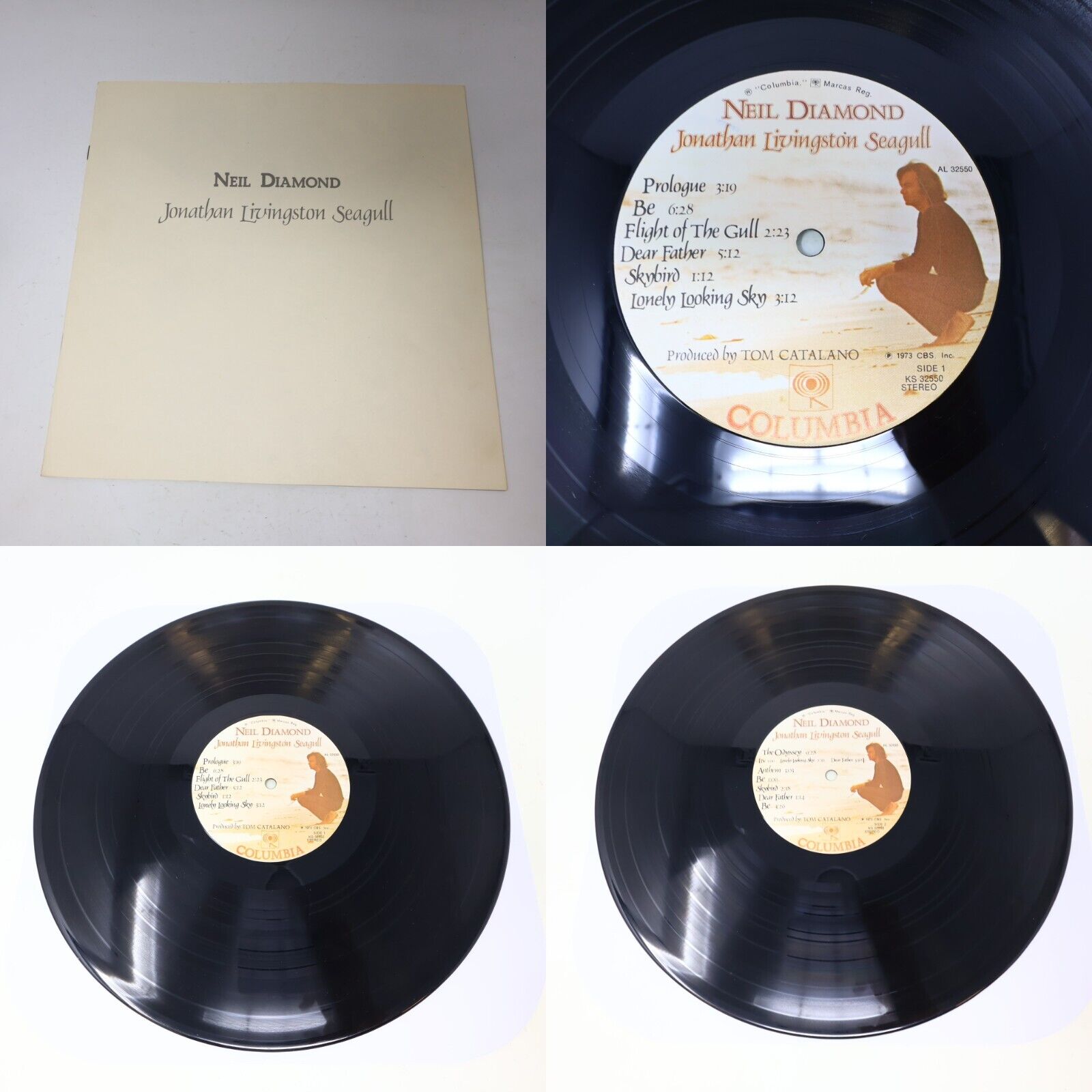 7x Neil Diamond LP Records Lot Serenade September Morn Rainbow Way To The Sky
