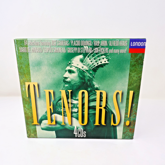 Tenors! 4 CDs Box Set 64 Selections Carreras/Domingo/Raul Jobin London 458 795-2