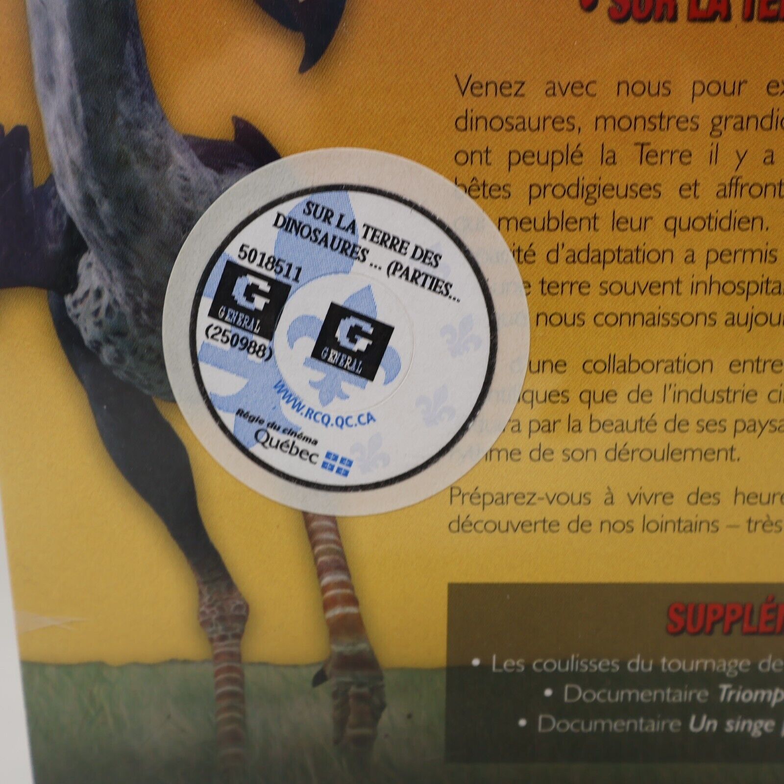 Sur La Terre Des Dinosaures La Collection Complète DVD NTSC Français Scellé