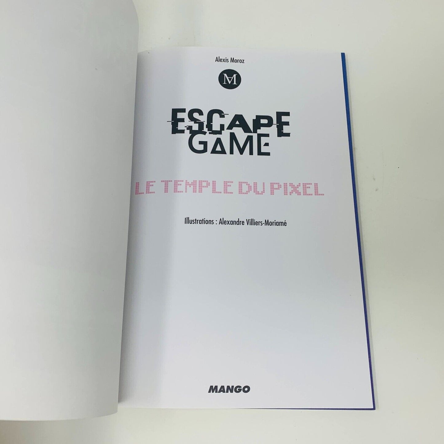 3x Livres Escape Game Temple du Pixel/Prisonniers du Jeu Vidéo/Piégés Espace Lot