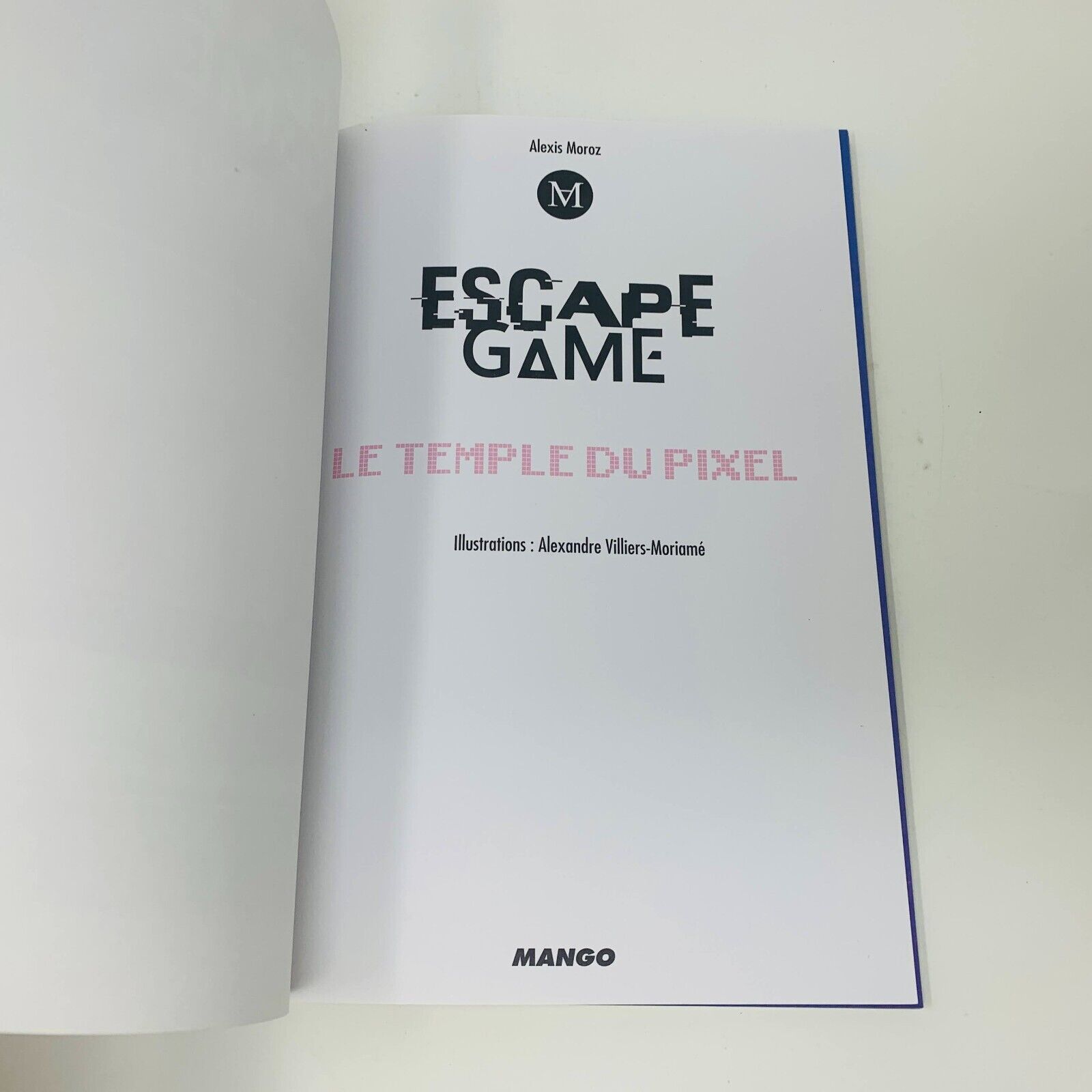 3x Livres Escape Game Temple du Pixel/Prisonniers du Jeu Vidéo/Piégés Espace Lot