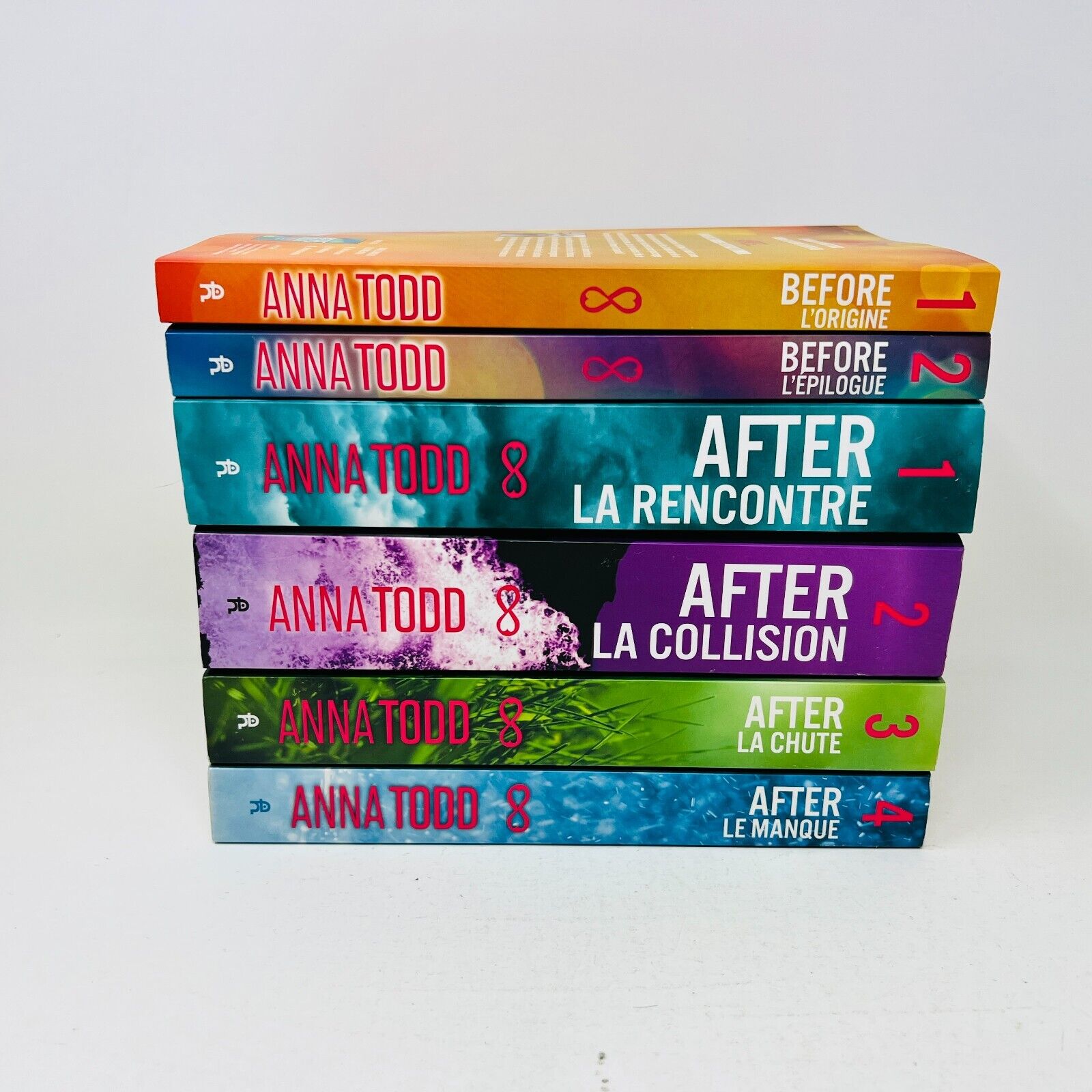 Lot de 6 Livres Before 1-2/After 1-4 de Anna Todd Français/French La Rencontre