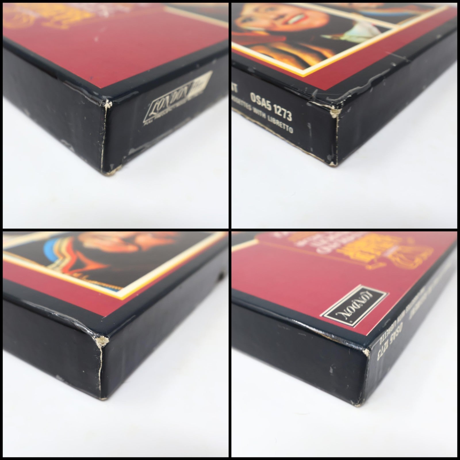 Donizetti La Fille Du Régiment Cassette Box Set Sutherland/Pavarotti/Malas