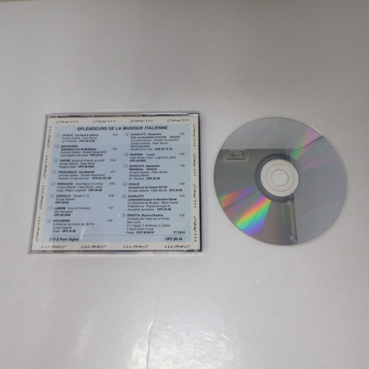 Splendeurs De La Musique Italienne CD Castello/Corelli/Boccherini/Scarlatti