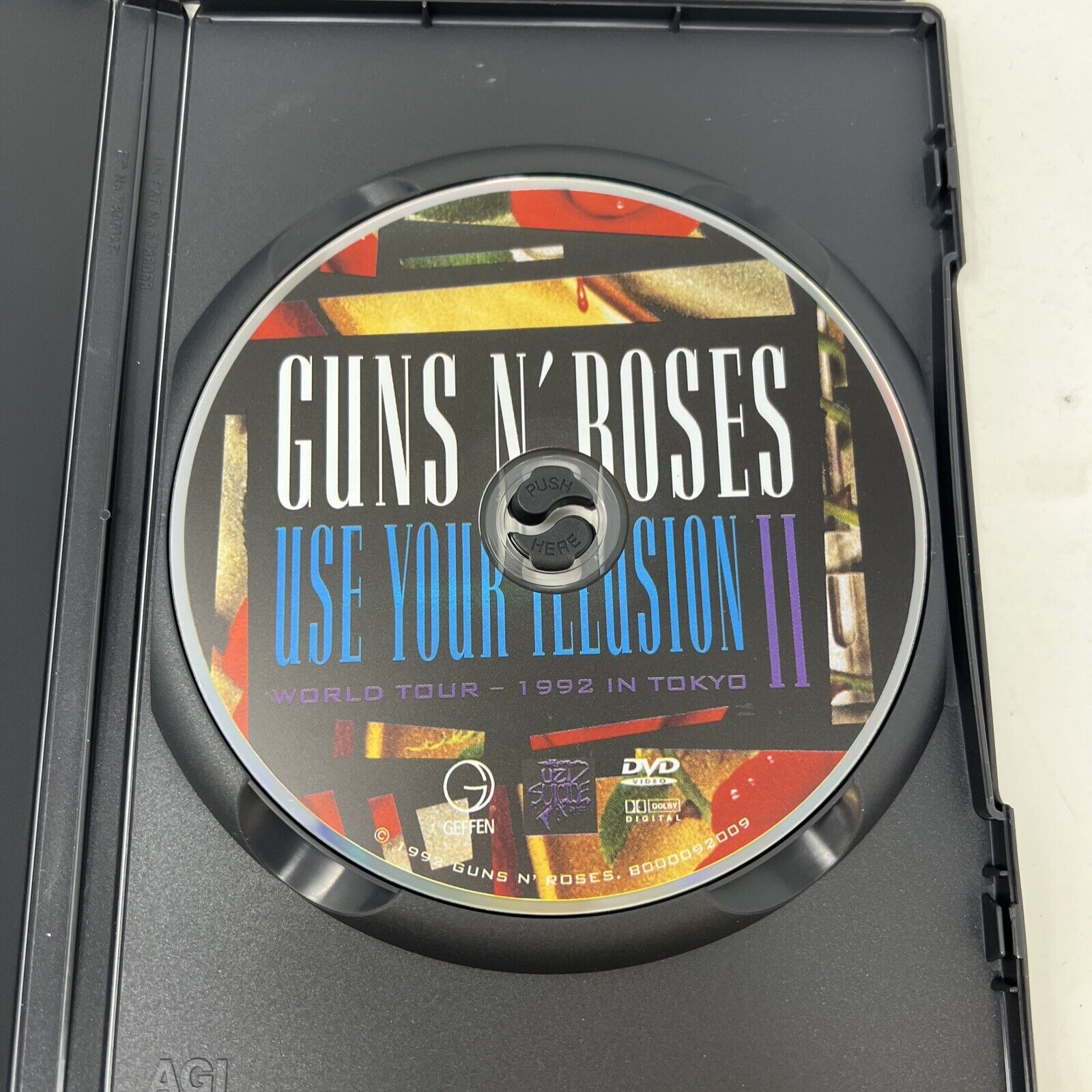 Use Your Illusion 1 & 2 World Tour 1992 in Tokyo by Guns N' Roses DVD Lot Tested