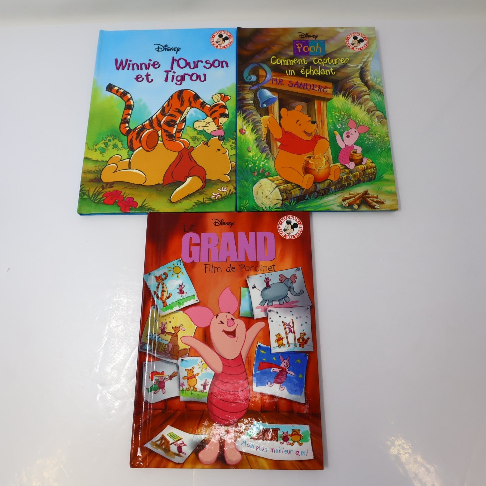 Mickey Club du Livre Lot 15 Livres Le Livre de la Jungle/Bambi Grolier Enfants