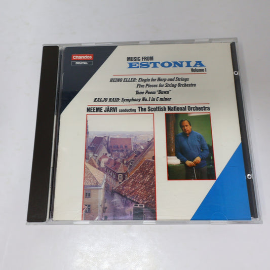 Neeme Järvi Music From Estonia Volume 1 CD Chandos Heino Eller/Kaljo Raid