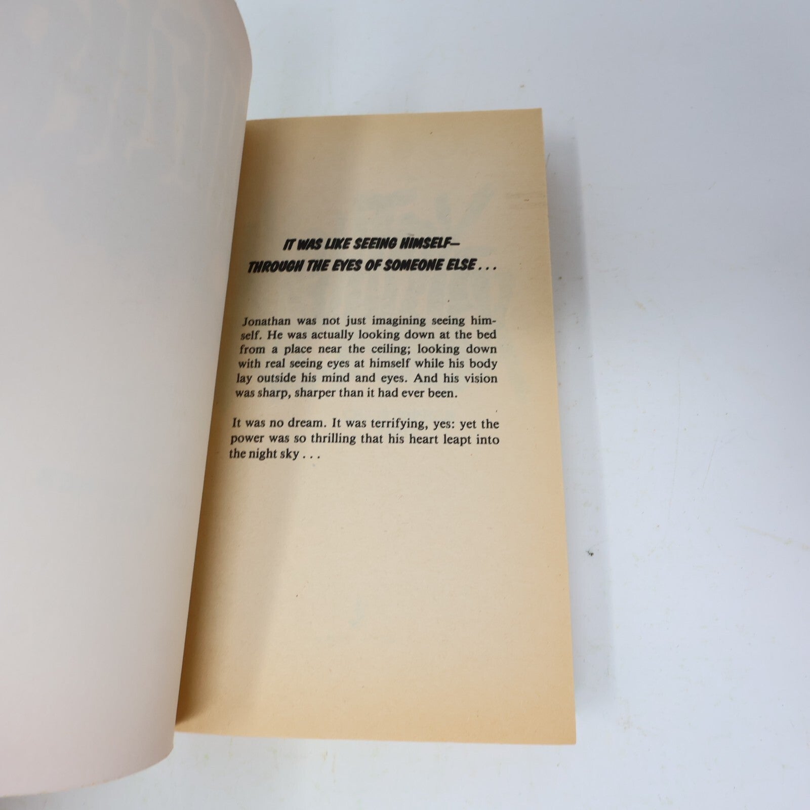 1982 Nightflyer Christopher Fahy Jove Out of Body Experience Horror Paperback PB