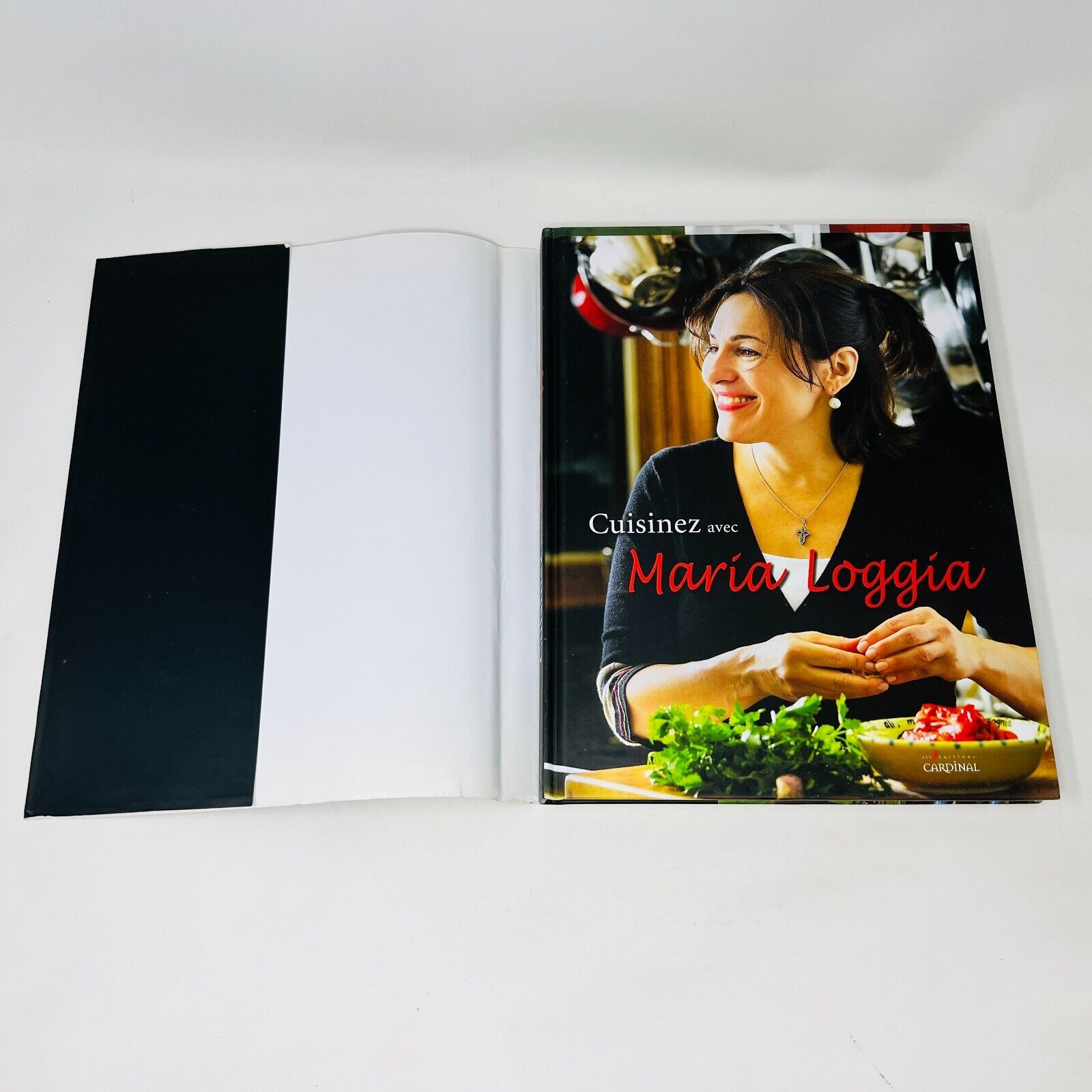 2009 Cuisinez avec Maria Loggia Livre de Recettes Émission Télévisée Célébrité