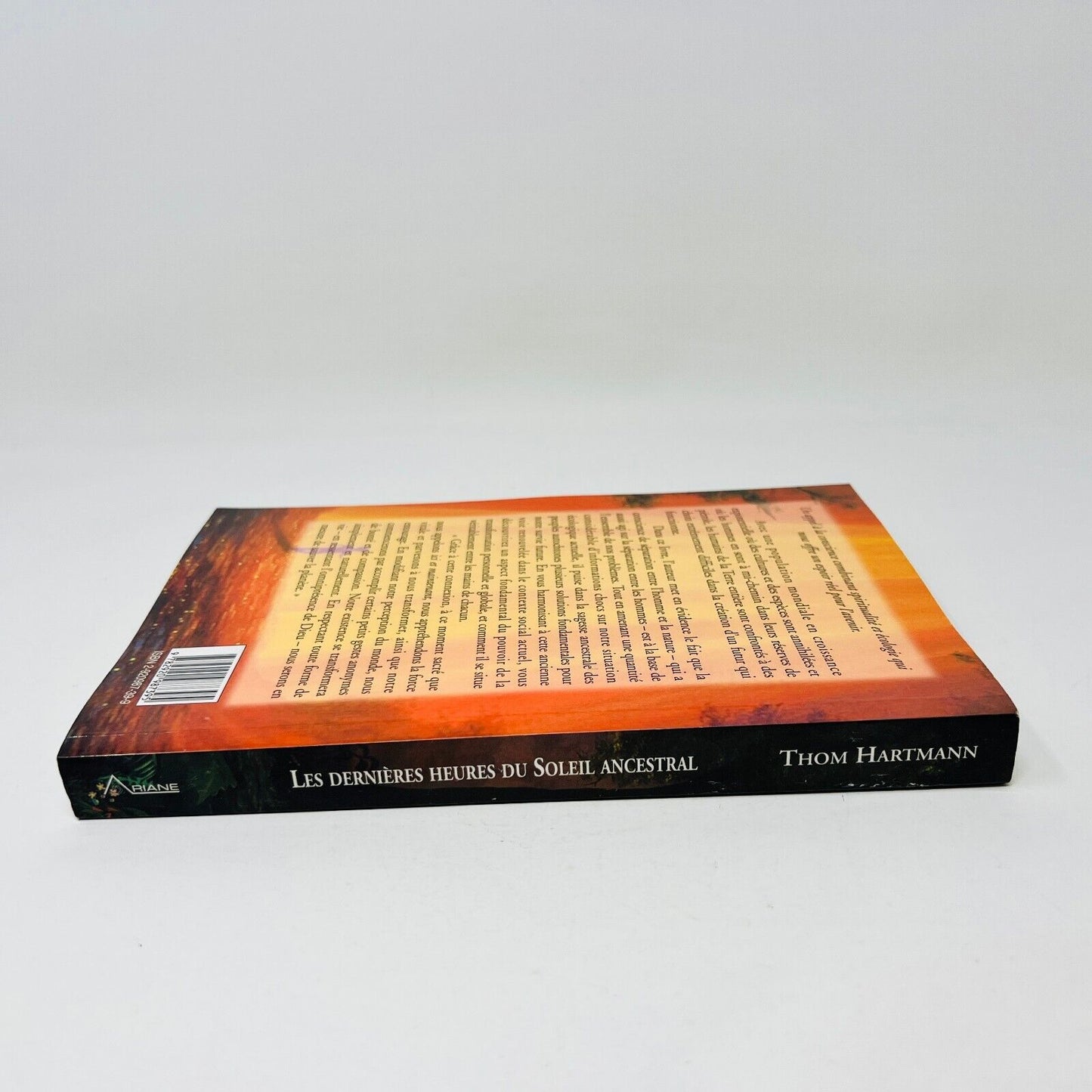 1999 Les Dernières Heures du Soleil Ancestral de Thom Hartmann Français Ariane