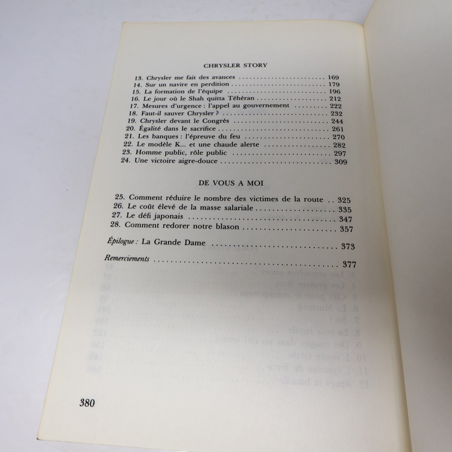 Iacocca Lee Iacocca/William Novak Robert Laffont 1985 PB Français Biographie 80s