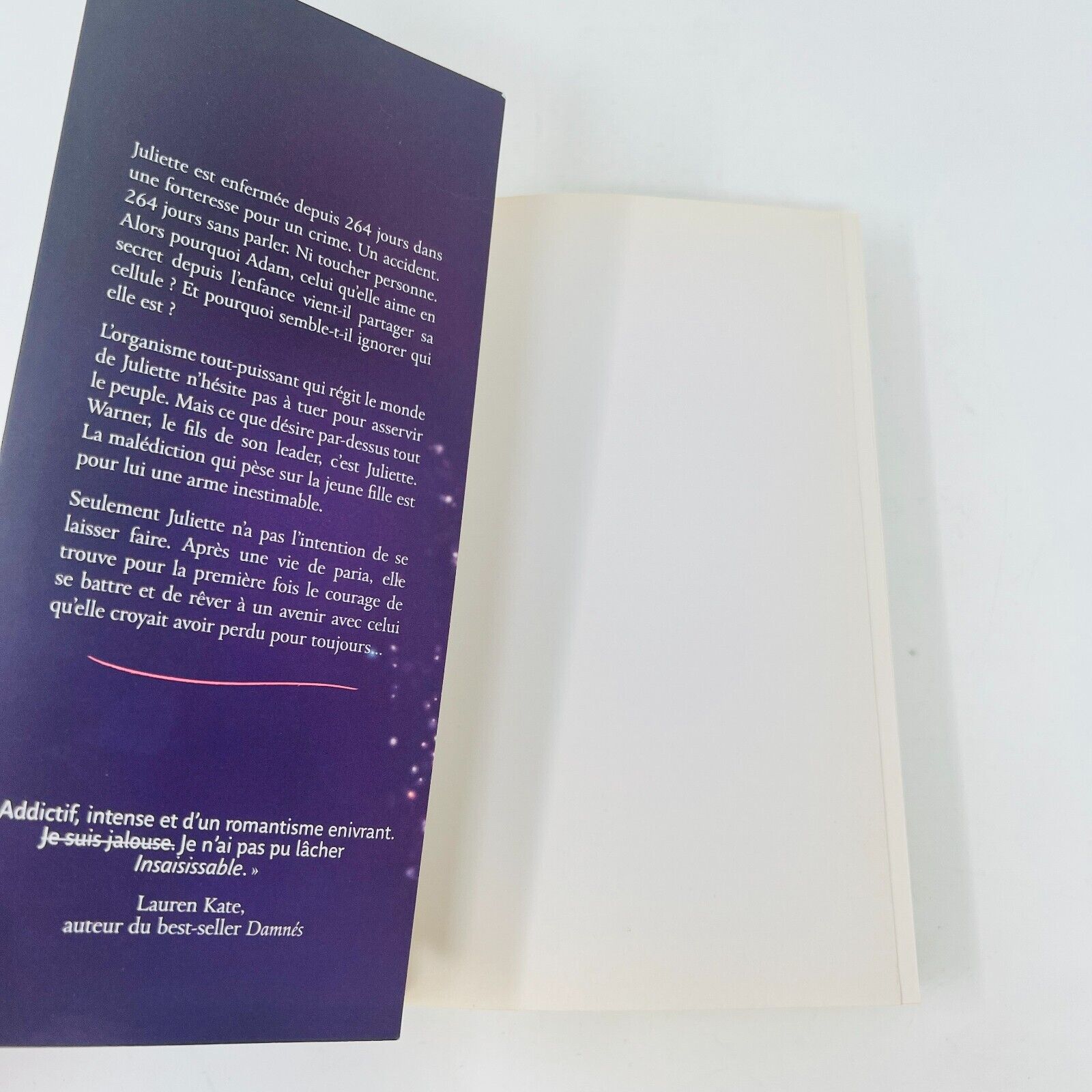 Insaisissable Tome 1-2-3 de Tahereh Mafi en Français/French Ne Me Touche Pas Lot