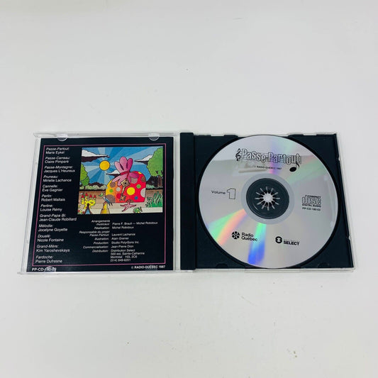 1987 Passe-Partout Volume 1 CD Chansons & Musique Enfants Français Radio Québec