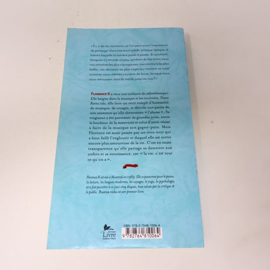 2015 Buena Vida de Florence K Biographie Libre Expression Français Livre PB Art
