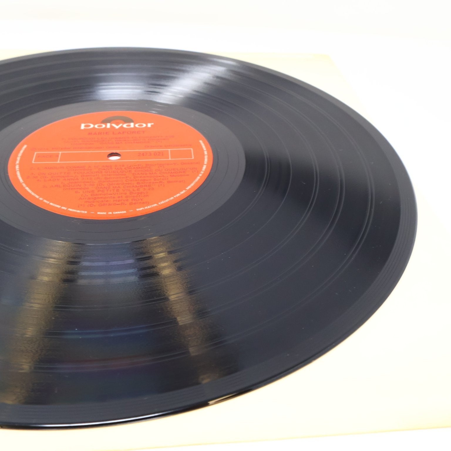 Marie Laforet Éponyme Self-Titled 12" LP Record 1973 Polydor French Pop 2473 021