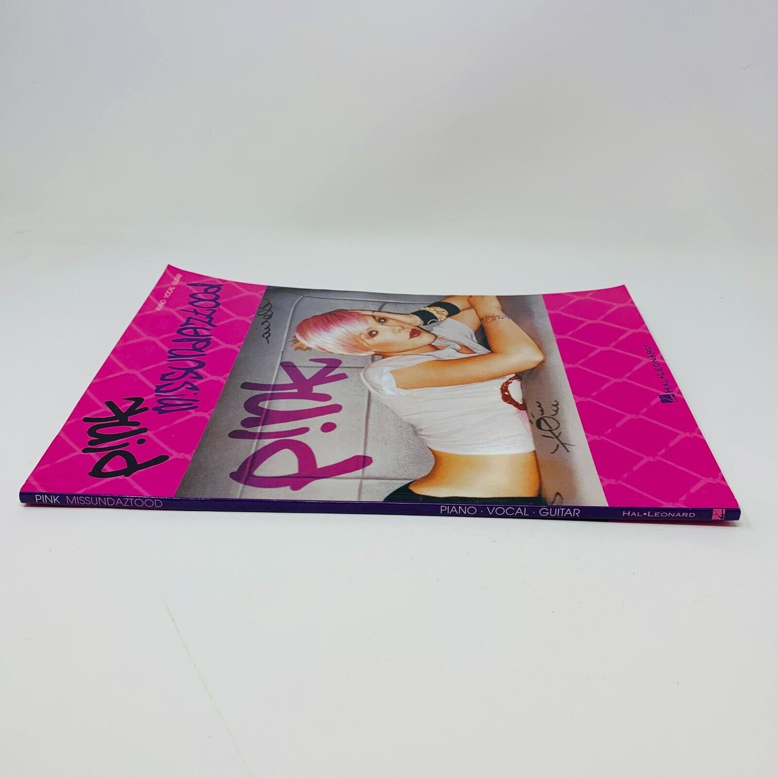 Pink Missundaztood Hal Leonard Songbook Sheet Music Piano Vocal Guitar Rock Pop