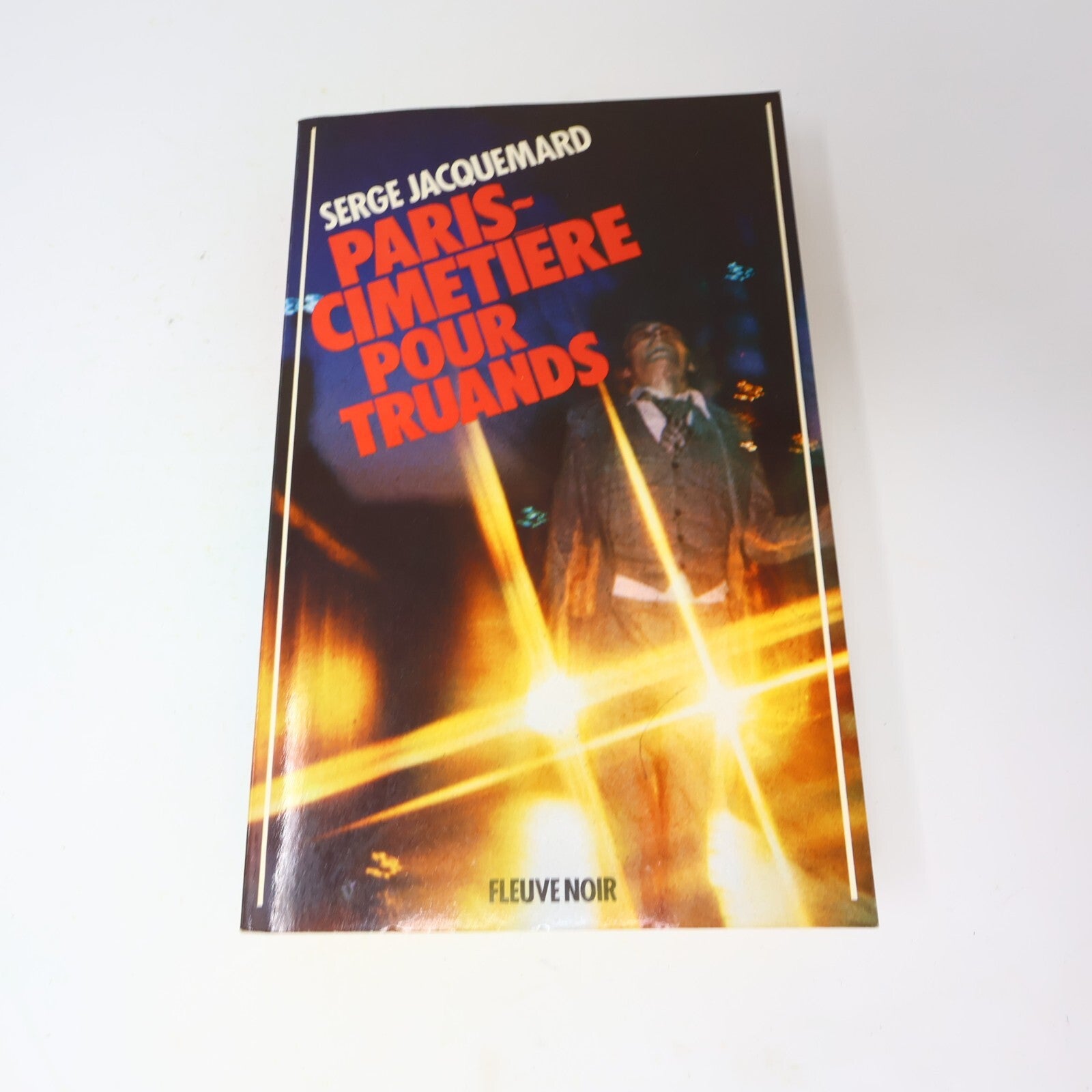 Serge Jacquemard Lot 4 Livres Fleuve Noir Paris-Cimetière pour Truands Policier