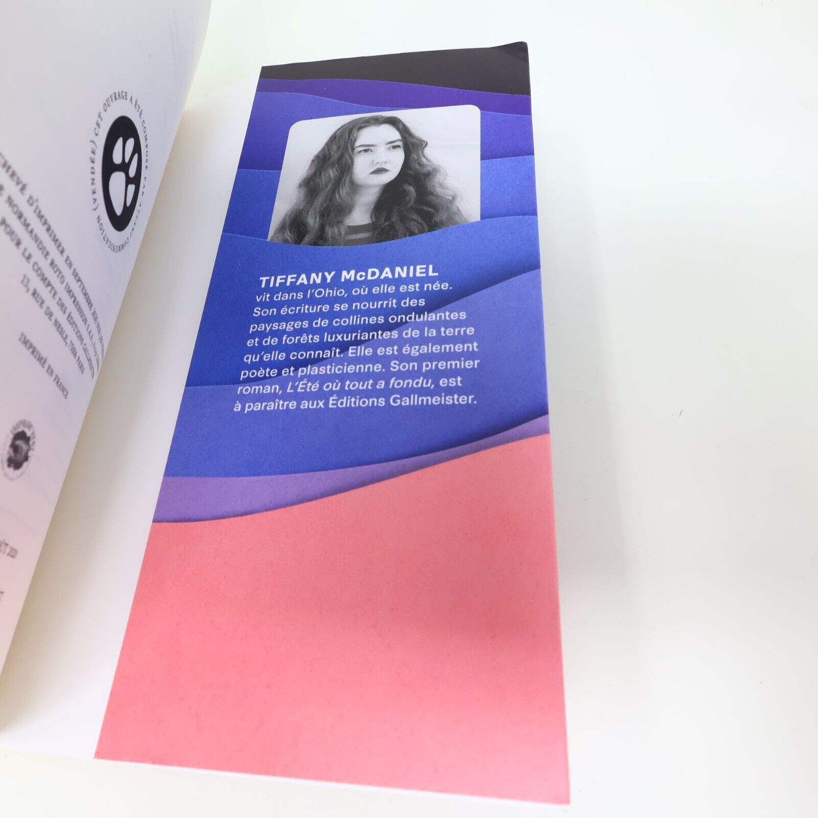 2020 Betty Tiffany Mcdaniel Roman États-Unis Premières Nations Gallmeister Livre