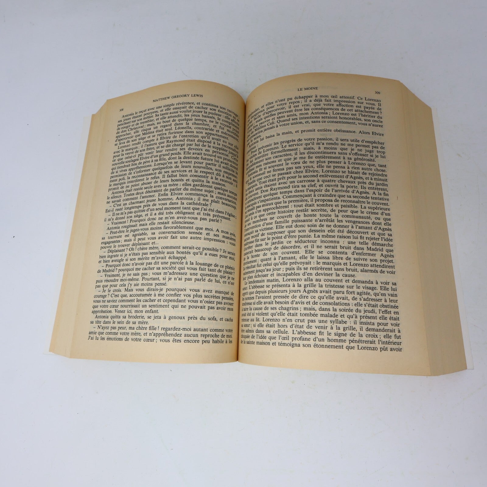 Romans Terrifiants Bouquins Le Château d'Otrante Le Moine 1984 Robert Laffont PB
