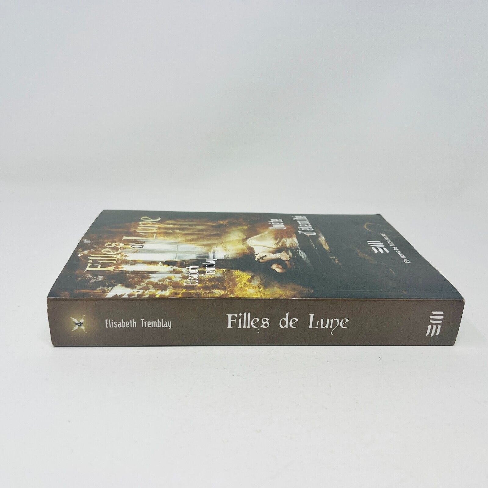 2010 Filles de Lune #4 Quête D'éternité de Elisabeth Tremblay Fantasy Français