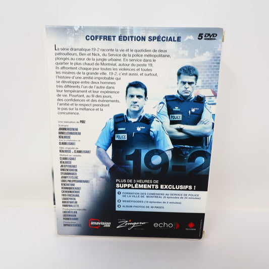 19-2 DVD Coffret Édition Spéciale Saison 1 Claude Legault/Réal Bossé/Podz NTSC