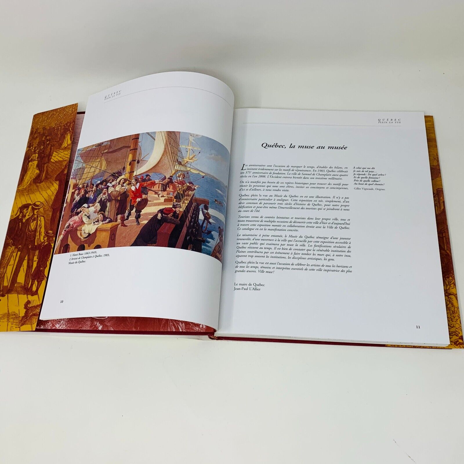 Coffret de Livres Musée du Québec Exposition "Plein la Vue" & "Passions d'Hiver"