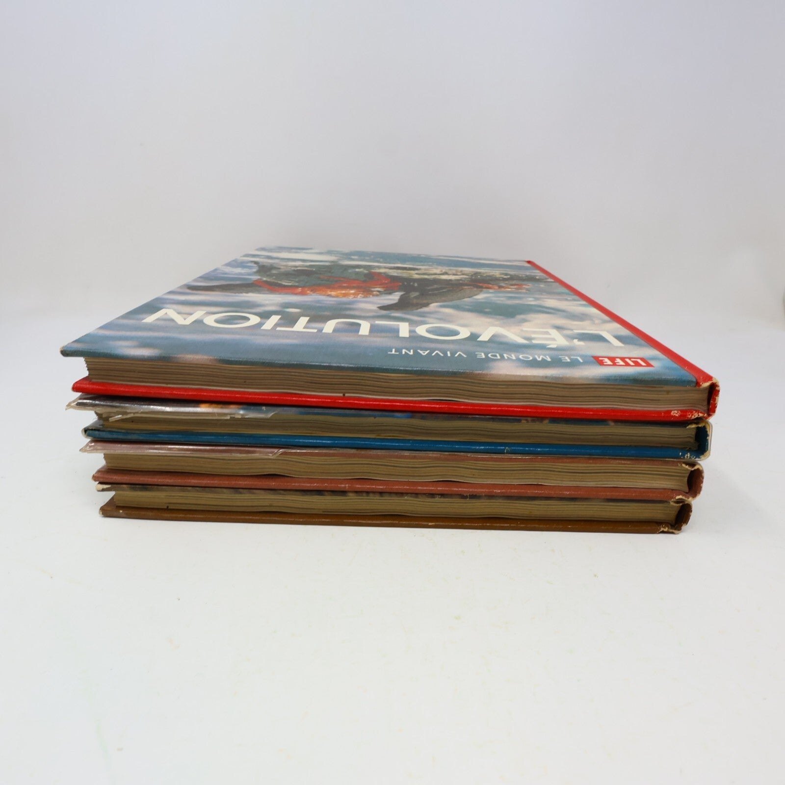 Life Le Monde Vivant/des Sciences Croissance Évolution Lot 4 Livres Français HC
