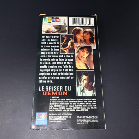 1998 Le Baiser du Démon VHS Testé Français Jeff Fahey Serpent's Lair in French