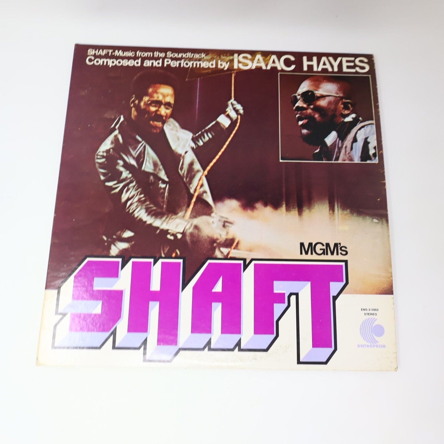 Isaac Hayes Shaft 2x LP Record Vinyl ENS 2-5002 1973 Enterprise Canada Polydor