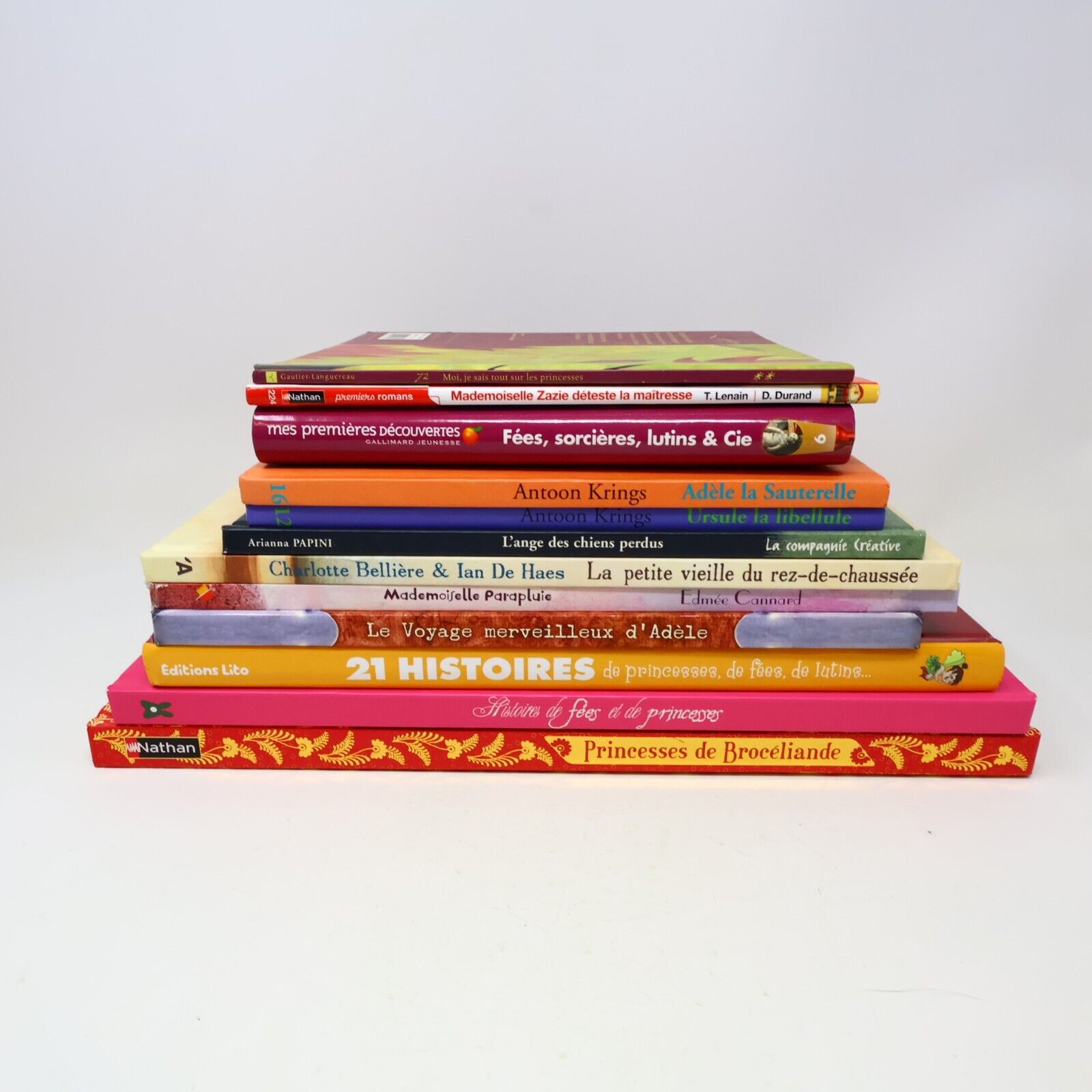 12x Princesses Fées Animaux pour Jeunes Enfants Lot Livres Français French Books