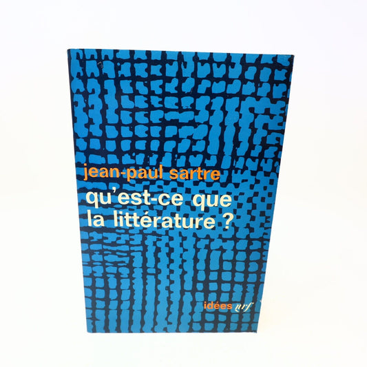 1967 Qu'est-ce que la Littérature? Jean-Paul Sartre Littérature Française Livre