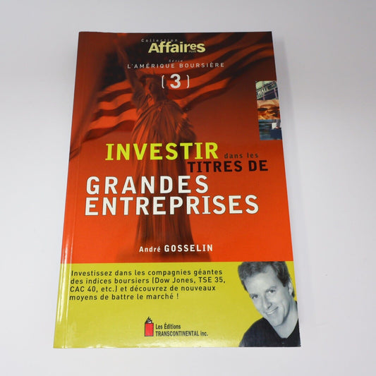 2000 Investir dans les Titres de Grandes Entreprises L'Amérique Boursière #3 PB