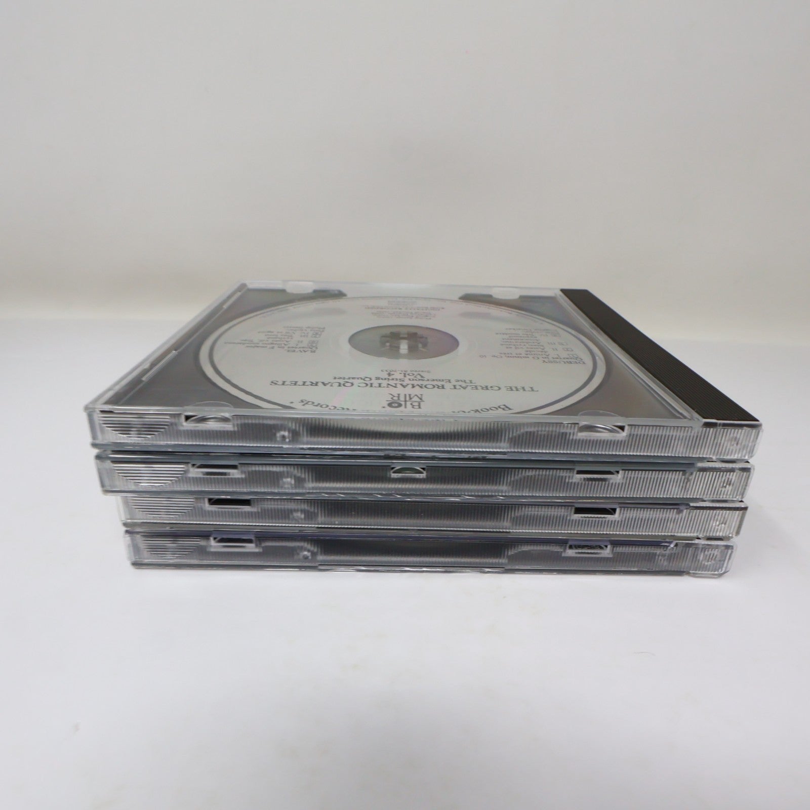 The Great Romantic Quartets #1-4 Book of The Month BMR 4 CD Lot Shumann/Brahms