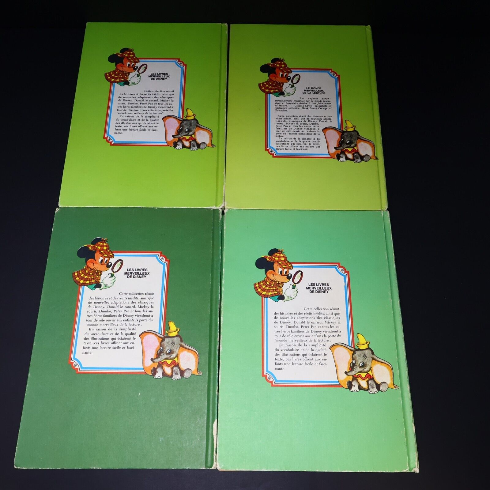 Lot 16 Livres Les Livres Merveilleux de Disney Enfants Livre Loisirs Français HC