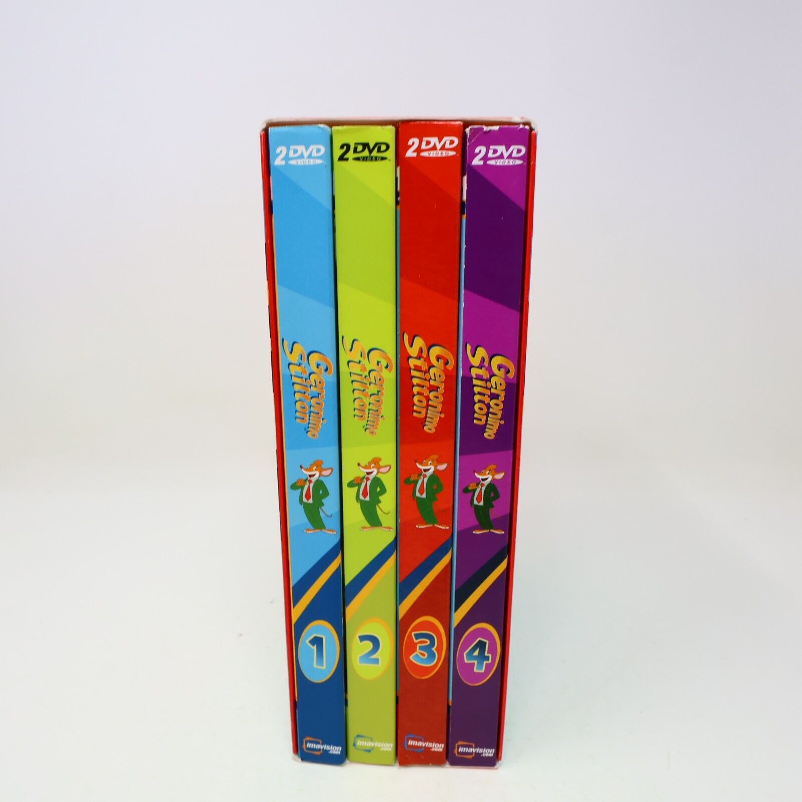 Coffret Geronimo Stilton Saisons 1 & 2 DVD Édition Limitée Testé NTSC Français