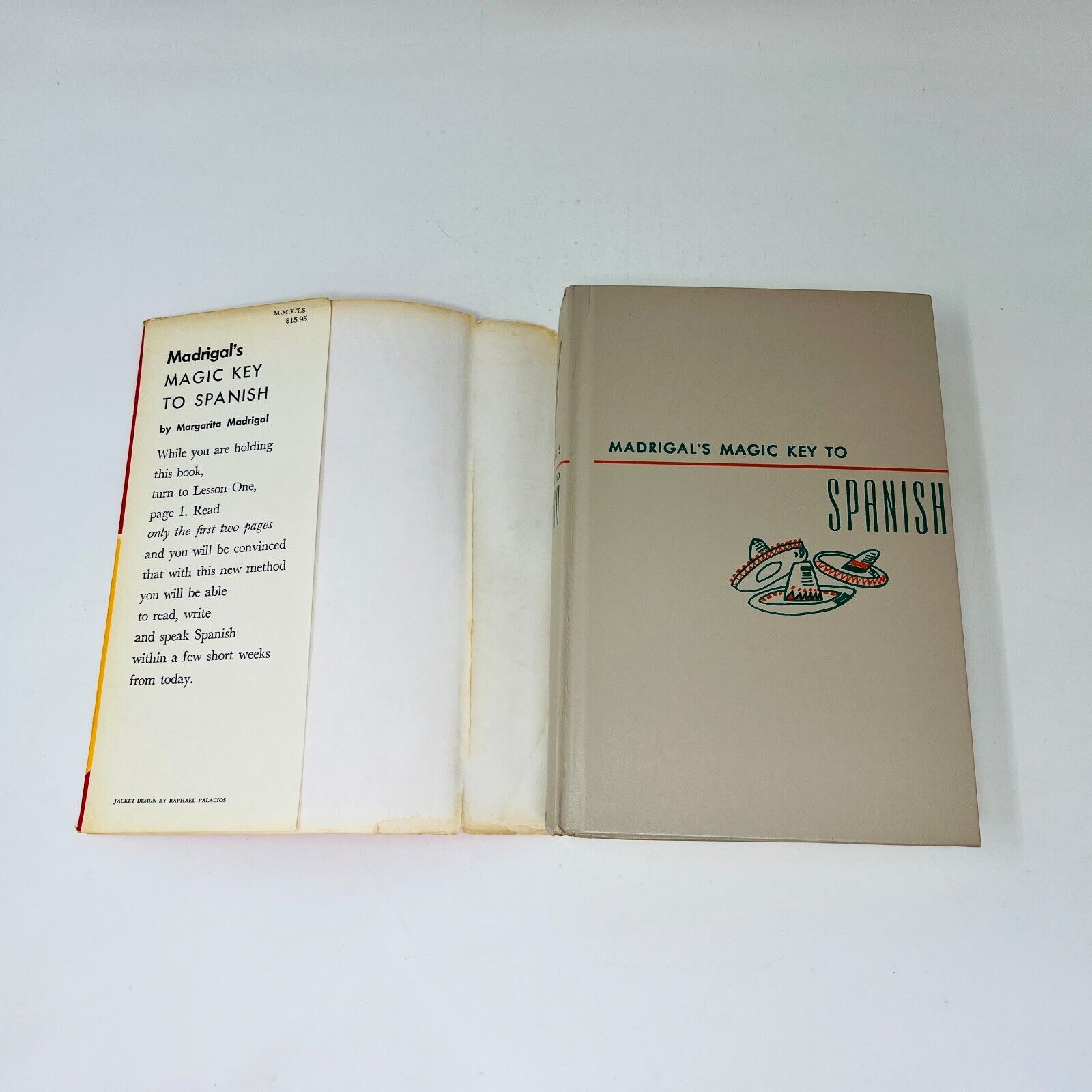 1953 Margarita Madrigal's Magic Key to Spanish Illustrations by Andy Wahrol HC