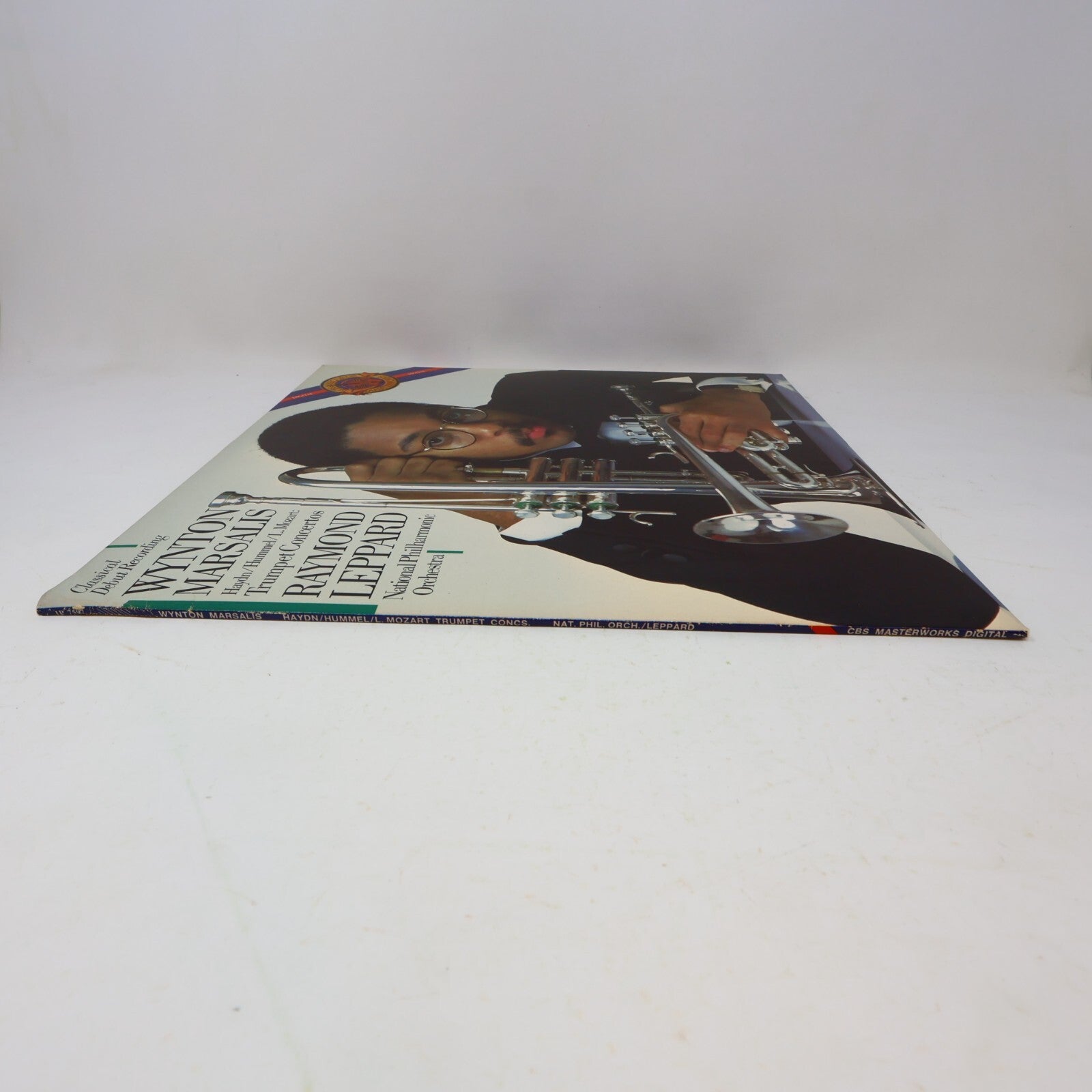 Wynton Marsalis Haydn Hummel Mozart Trumpet Concertos Raymond Leppard LP Record