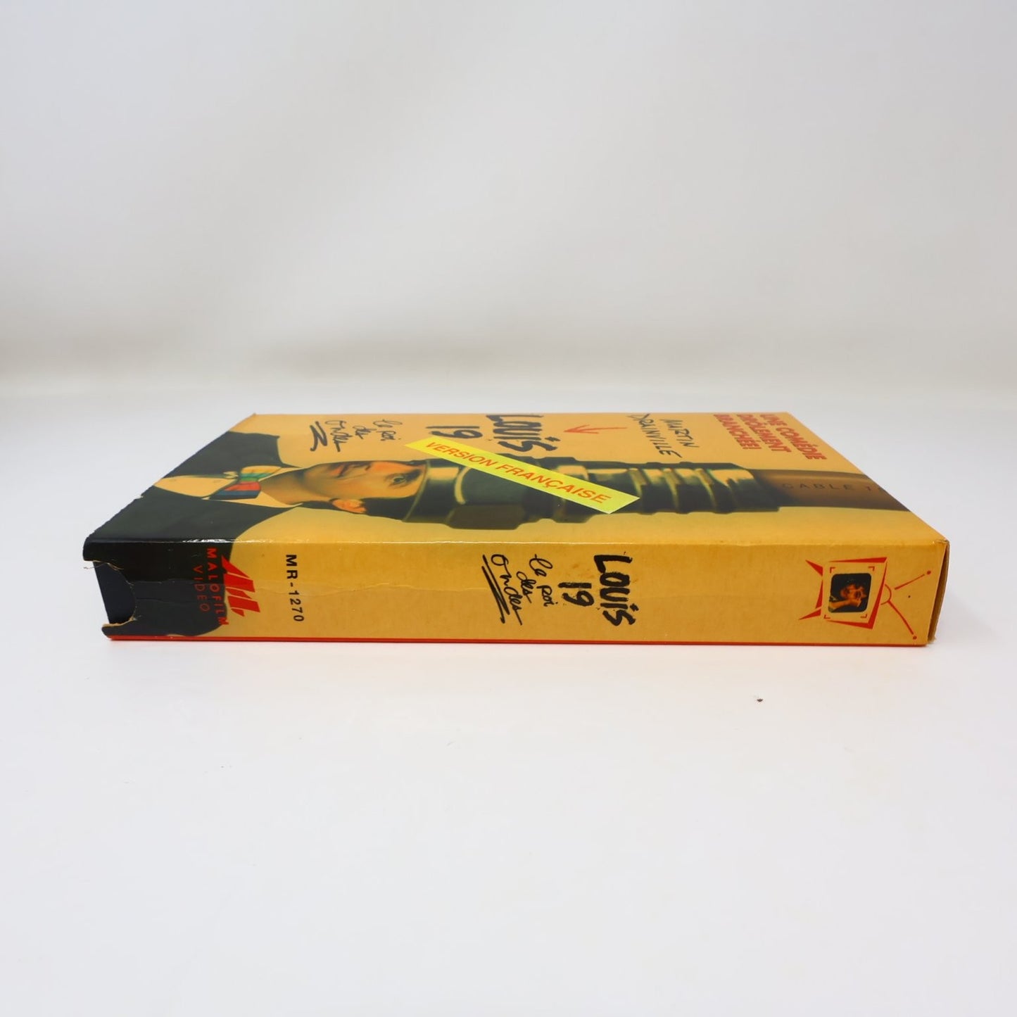 Louis 19 VHS 1994 Martin Drainville Comédie NTSC Testé Malofilm Dominique Michel