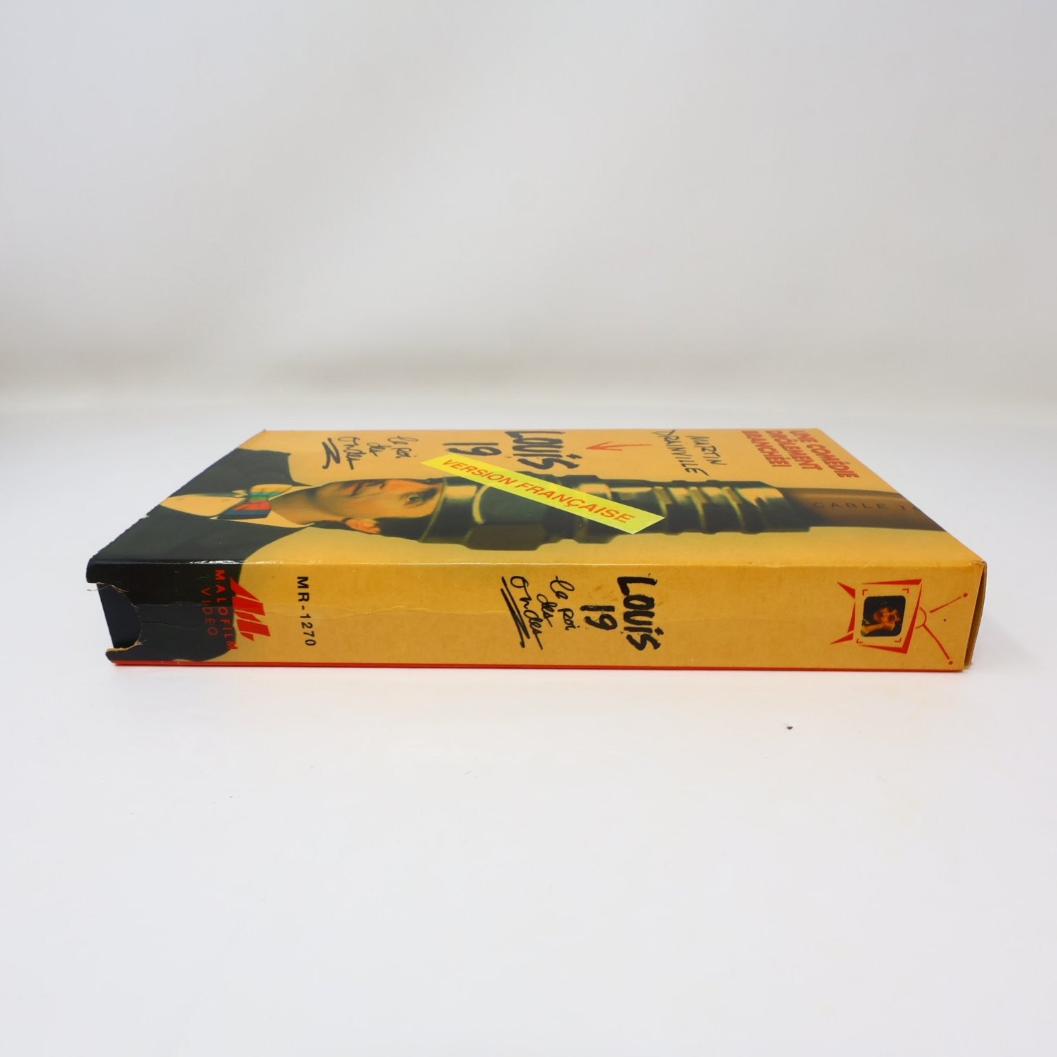 Louis 19 VHS 1994 Martin Drainville Comédie NTSC Testé Malofilm Dominique Michel