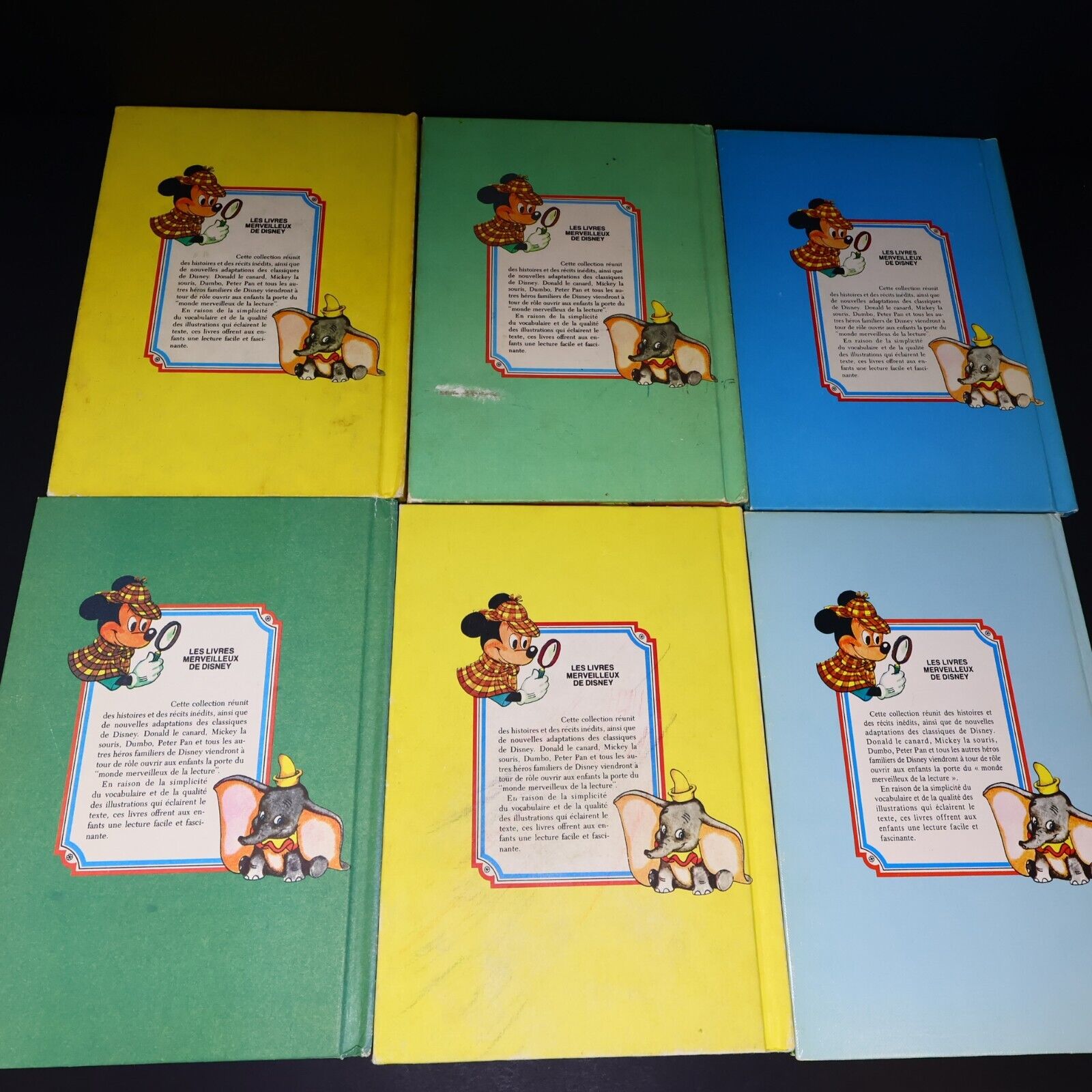 Lot 16 Livres Les Livres Merveilleux de Disney Enfants Livre Loisirs Français HC