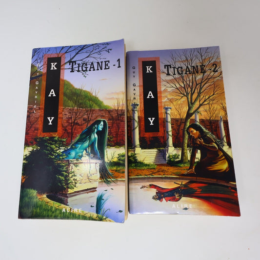 Lot 2 Livres Tigane #1-2 Guy Gavriel Kay Série Complète Fantasy 1998 Français PB