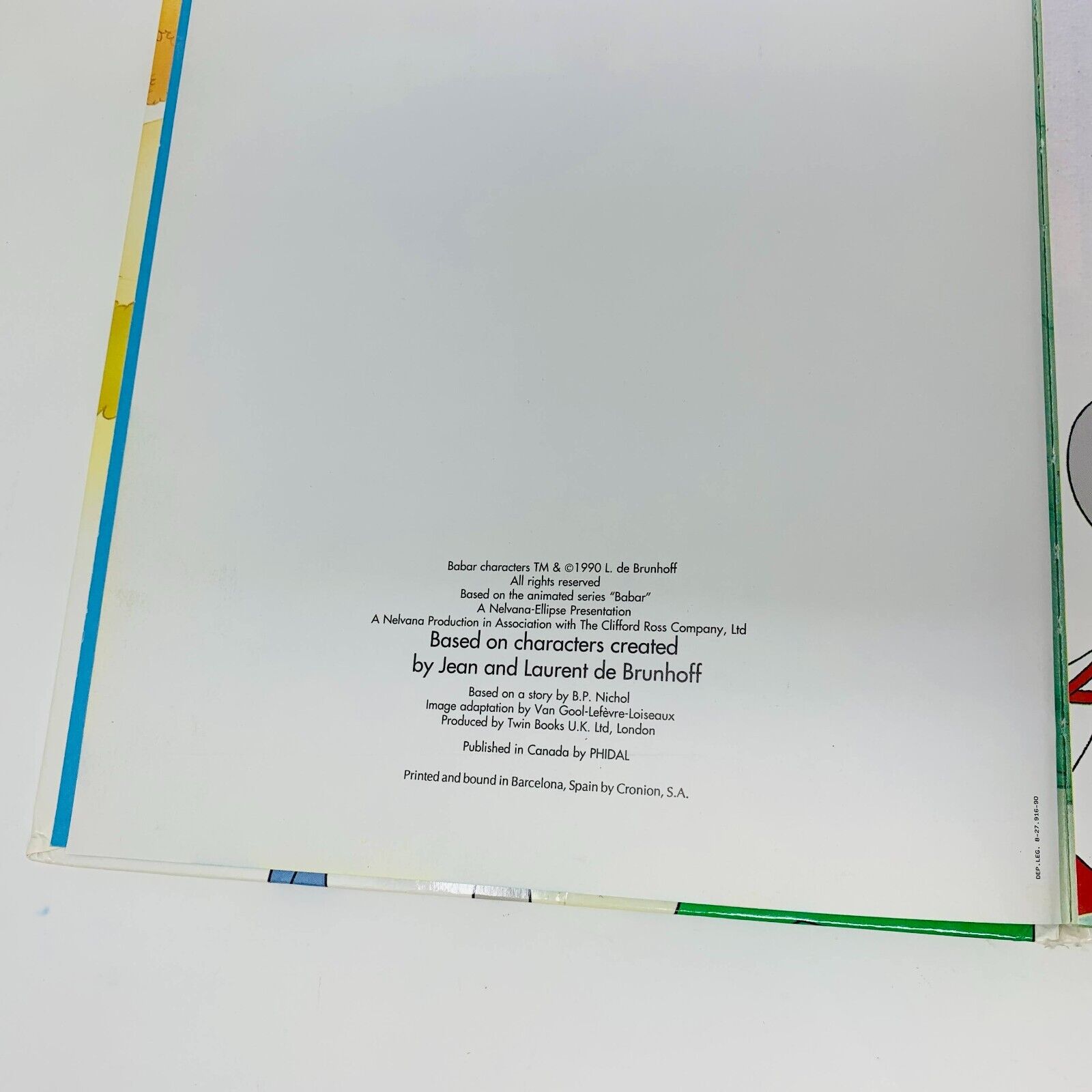 5x Livres Dis moi Babar & Babar Raconte pour Enfants en Français French Children