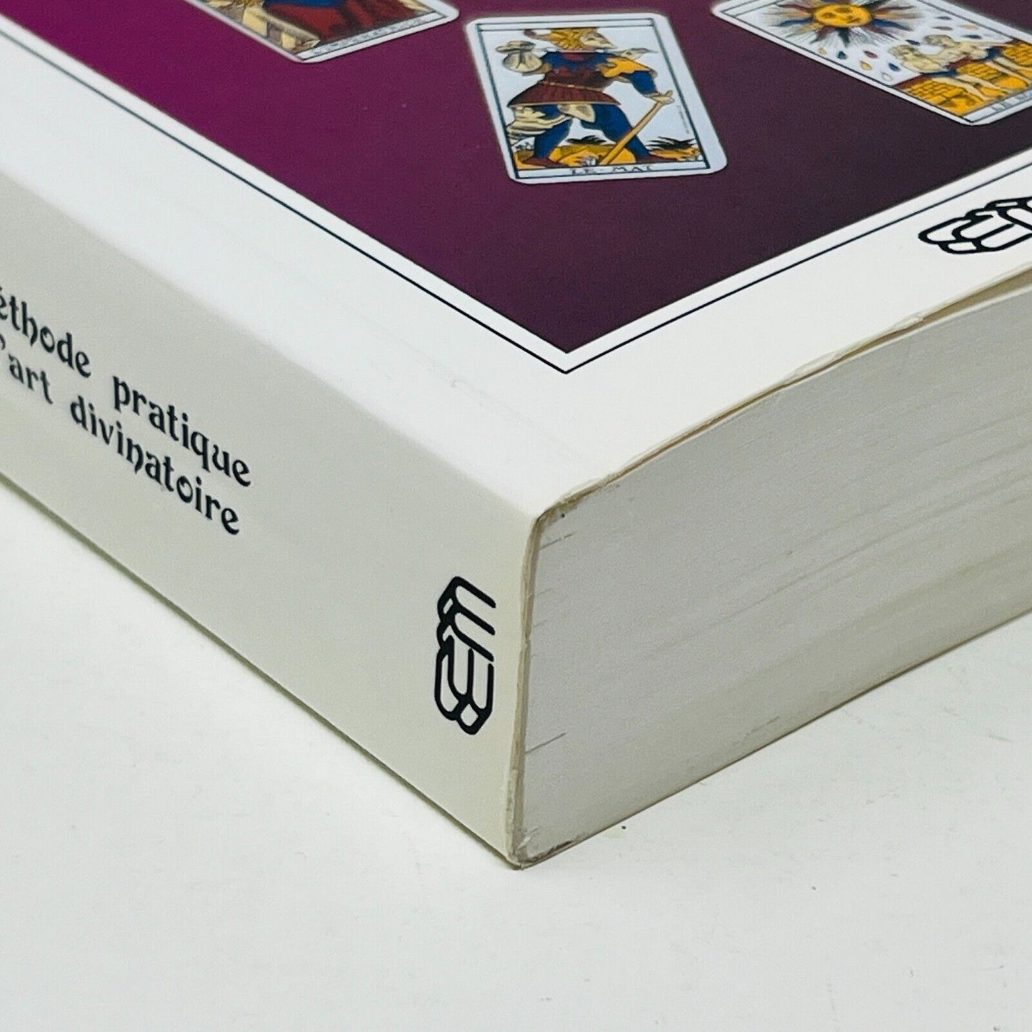 1988 Le Grand Livre du Tarot de Kris Hadar Méthode Art Divinatoire en Français